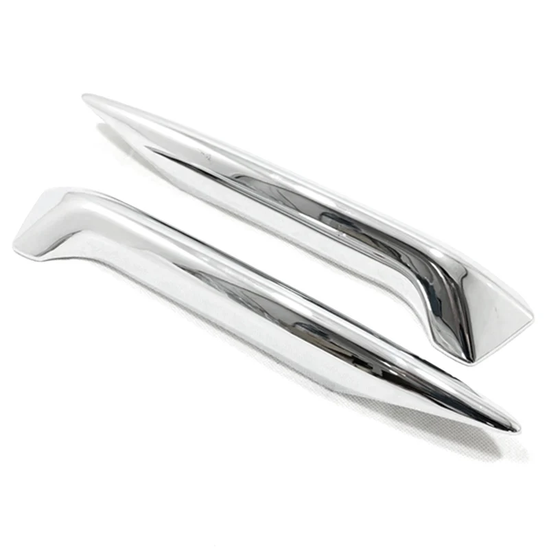 ABS Передние противотуманные фары лампа Накладка для век бровей хромированная