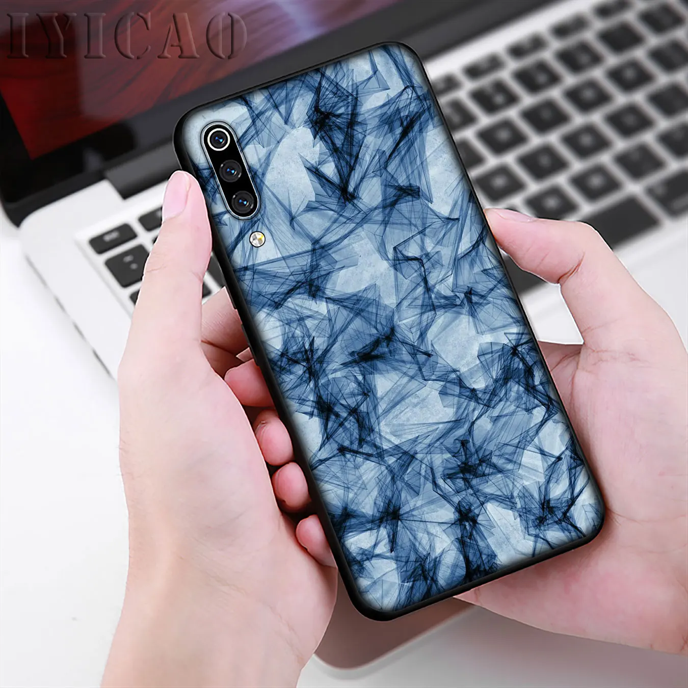 IYICAO gold marble Line Soft Silicone Phone Case for Xiaomi Mi 10 9 9T A3 Pro 8 SE A2 Lite A1 CC9 CC9E 6 pocophone f1 Mi10 | Мобильные