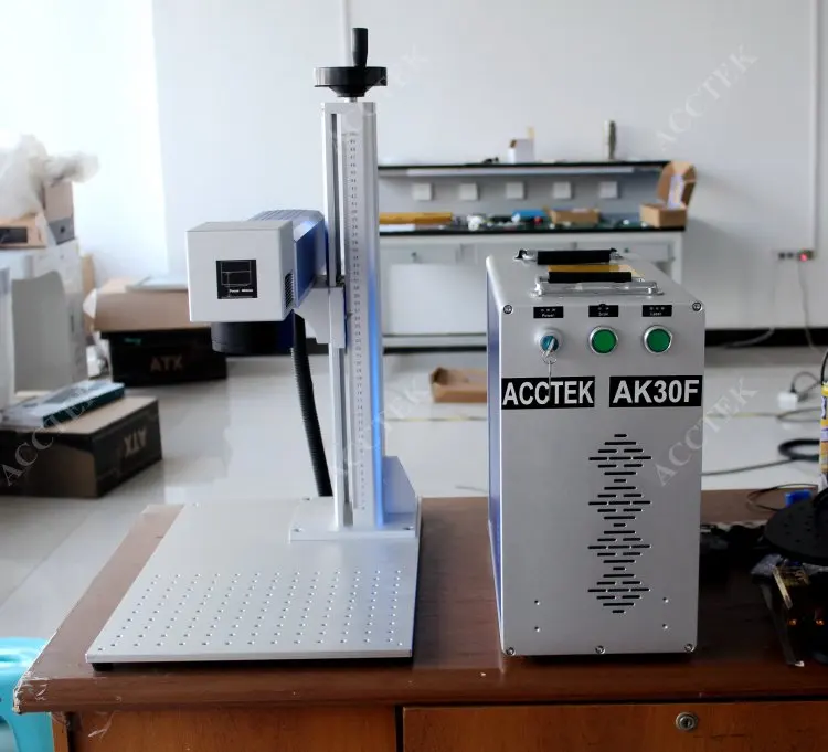 Портативная маркировка логотипа красоты 20 Вт 30 Raycus УФ-лазер мобильный телефон