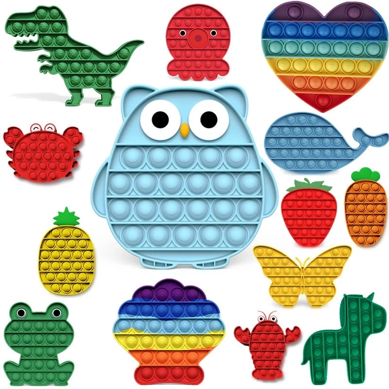 5-20 Pcs Fidget Toys Pack Mystery Box Surprise Anti Stress Set Relief Antistress Sit For Children Adults Blind | Игрушки и хобби