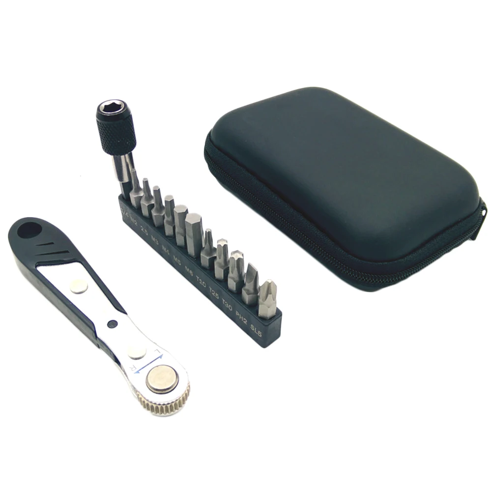 

Mountain Bike Torque Wrench Allen Key Tool Socket Set Bicycle Repair Kit Bicycle Ratchet Disc Wrench Set Of Bicycle Repair Tool