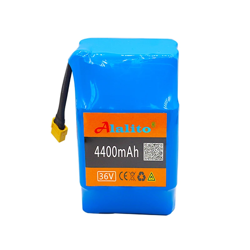 100% новый 36v 4.4ah литиевая батарея 10s2p 4400mAh лития ионный пакет 42В 4400 мАч скутер твист