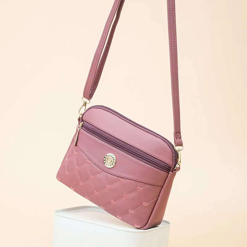 

Large Capacity Bucket Bag 2021 New Lady Fashion Embroidery Love Pu Trendy Female Bag Designer Handbags High Quality Tote Bag