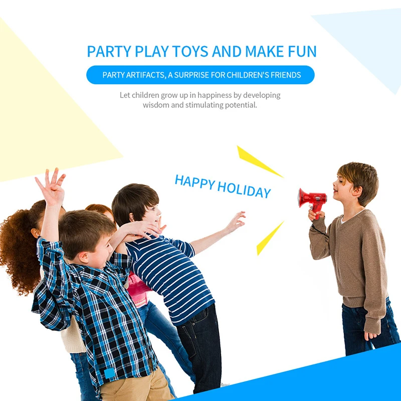 

Funny Multi Voice Changer Amplifier 3 Different Voices Fun Toy Speaker Kids Gift Educational Children Kids Toys Birthday Gifts