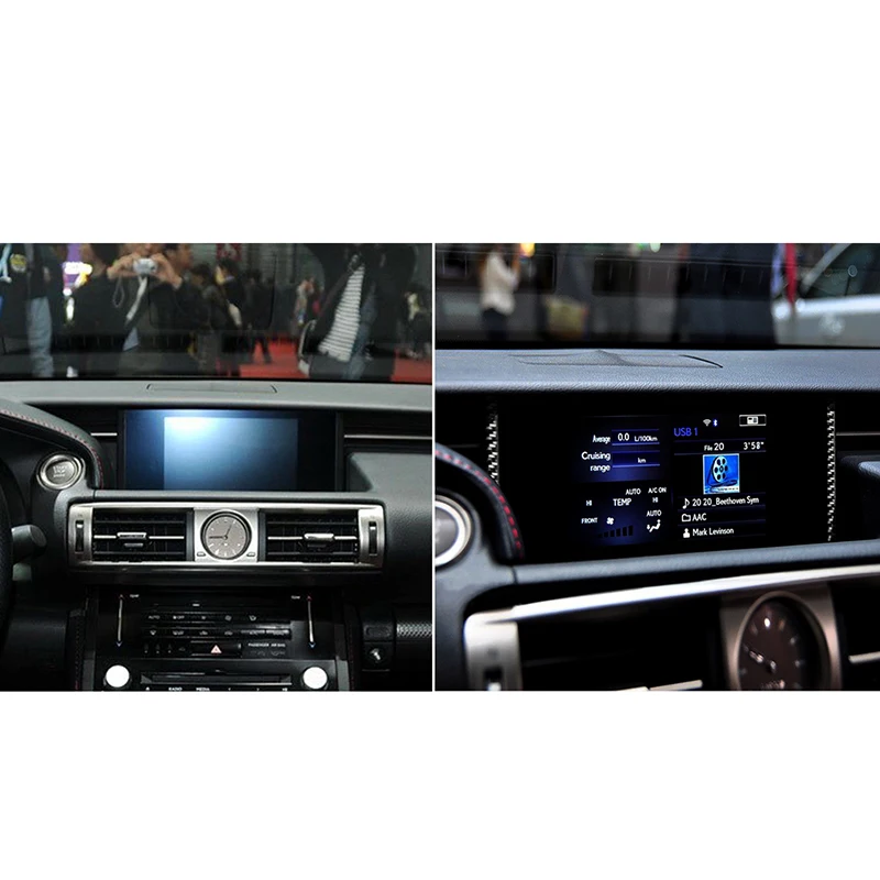 Наклейка из углеродного волокна для LEXUS IS250 IS350 2013-2018 2 шт./компл. наклейка на раму