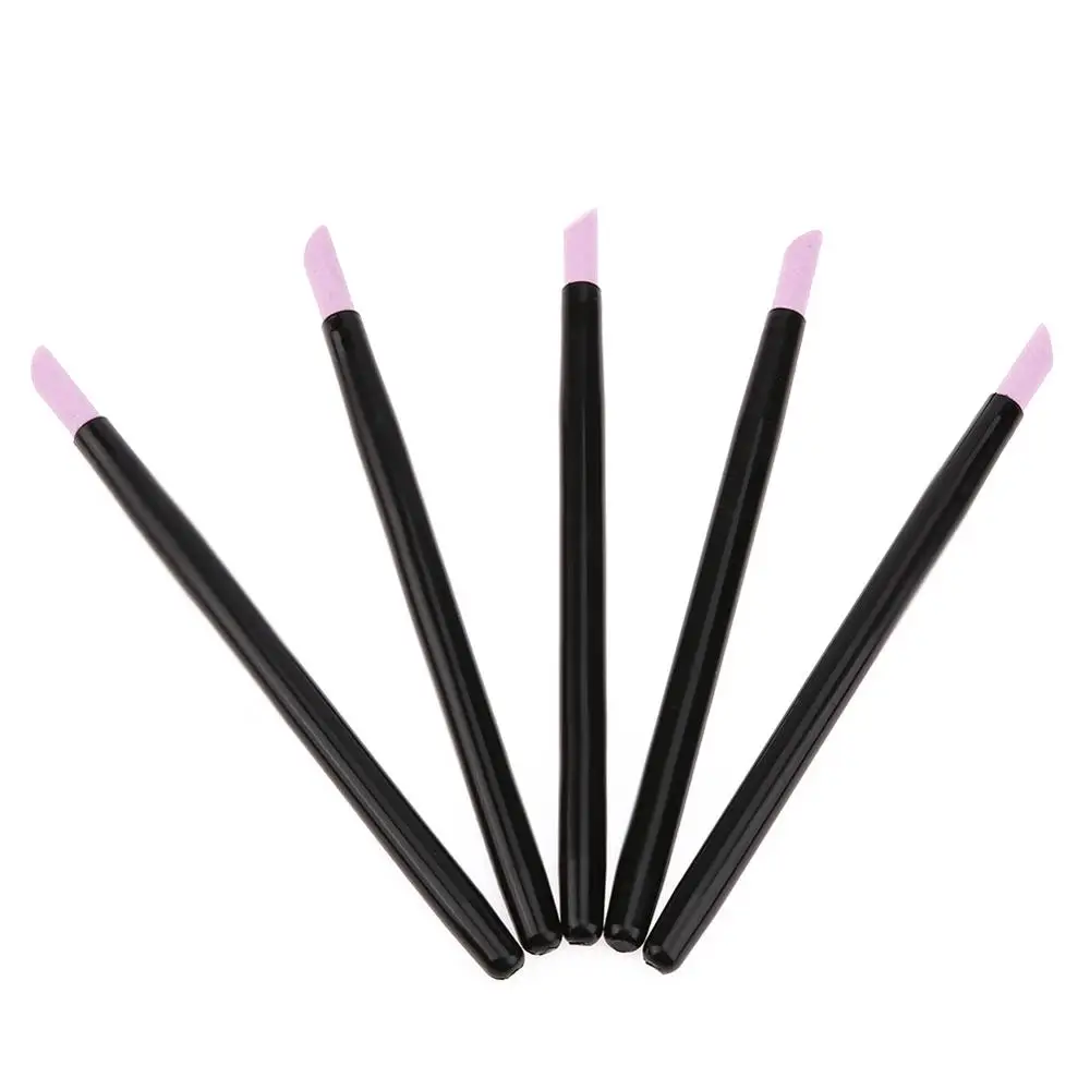 5 шт./компл. инструмент для удаления кутикулы буферная каменная пилка ногтей