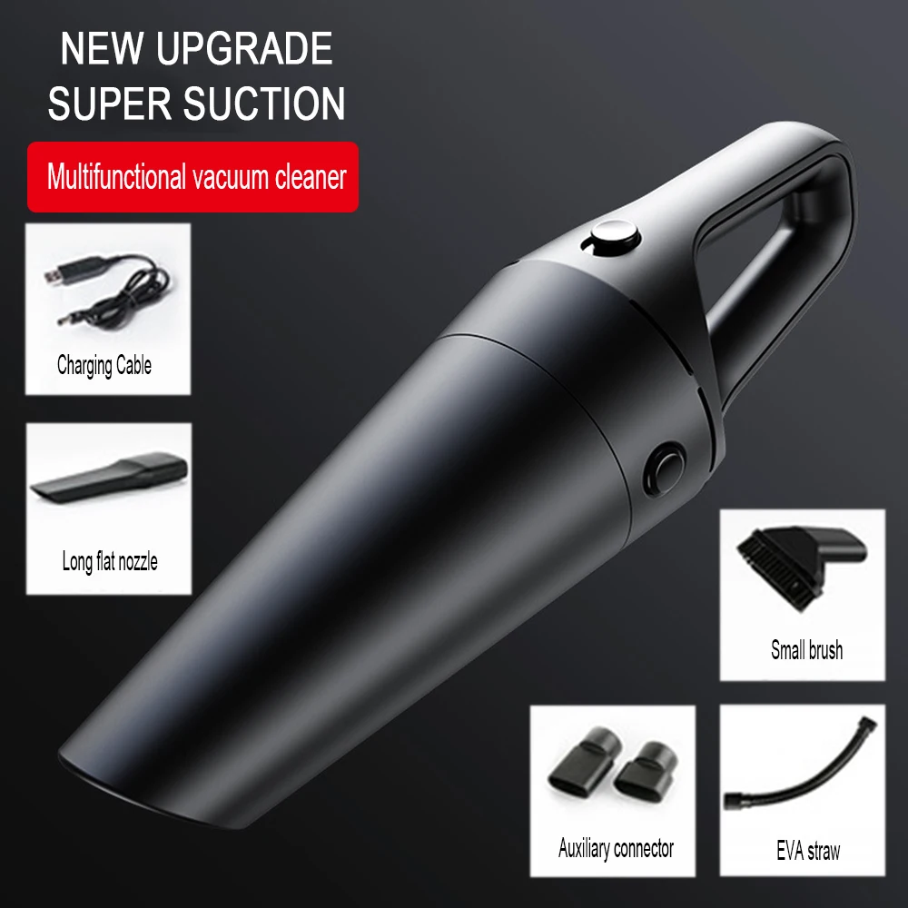 

Car Vacuum Cleaner Powerful Cyclonic Suction Home Portable Handheld Vacuum Cleaning Mini Vacuum Cleaner Bedroom