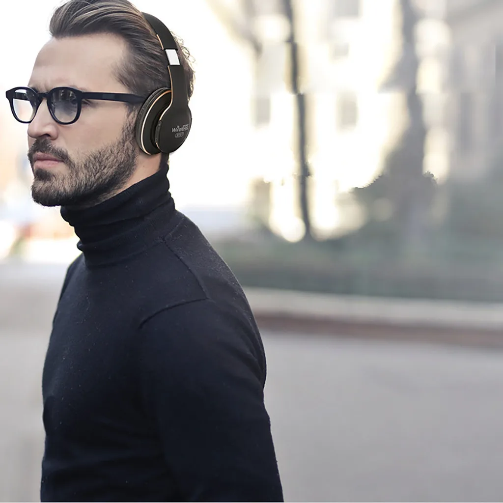 Портативная беспроводная гарнитура mosunx Bluetooth 4 1 складная стереогарнитура