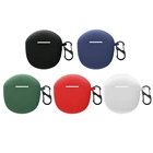 Силиконовый чехол для Realme Buds Air 2, защитный чехол для наушников с карабином и защитой от падения