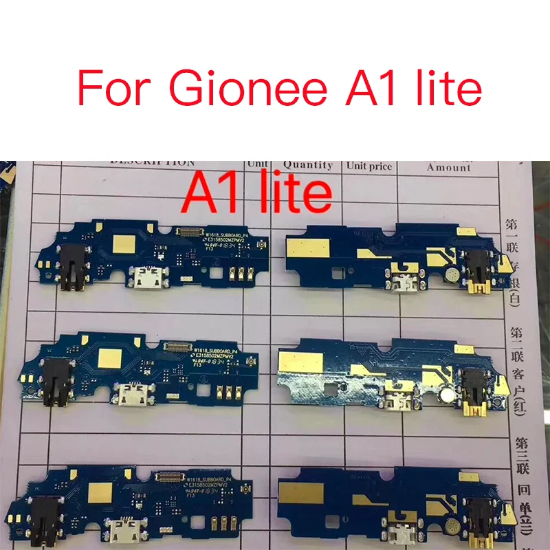 1 шт. Новый USB Порты и разъёмы зарядная плата для Gionee A1 lite док станция гибкий кабель