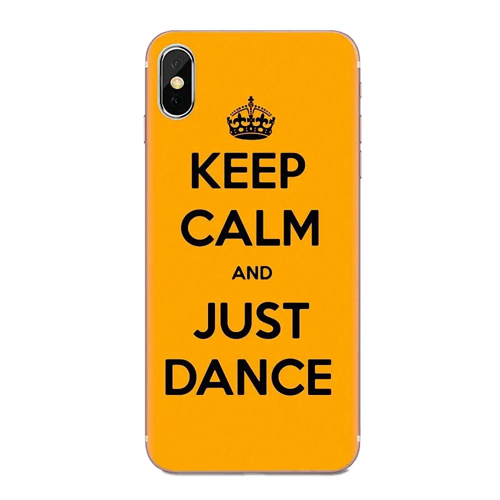 Для LG K50 Q6 Q7 Q8 Q60 X power 2 3 Nexus 5 5X V10 V20 V30 V40 Q Stylus TPU чехол для телефона Keep Calm And Just Dance