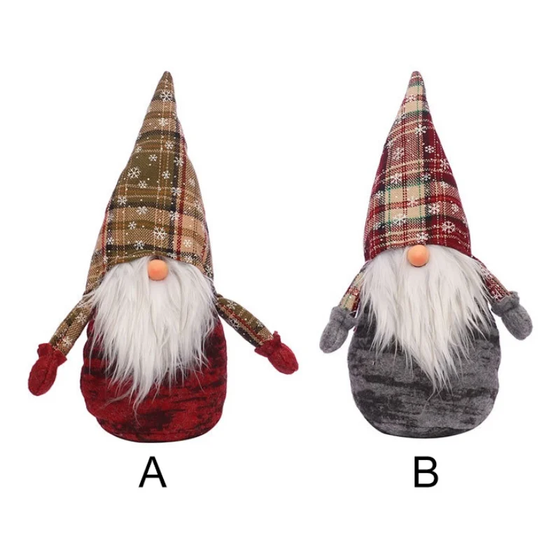 Карликовая кукла красный зеленый лес человек украшение инновационная белая