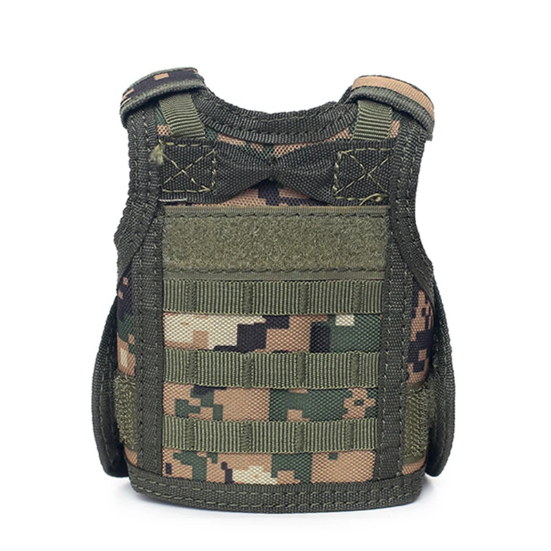 

Mini Beer Vest Adjustable Strap Heat Insulation Beverage Bottle Protective Cover Personalized Decoration for Home Bar HVR88