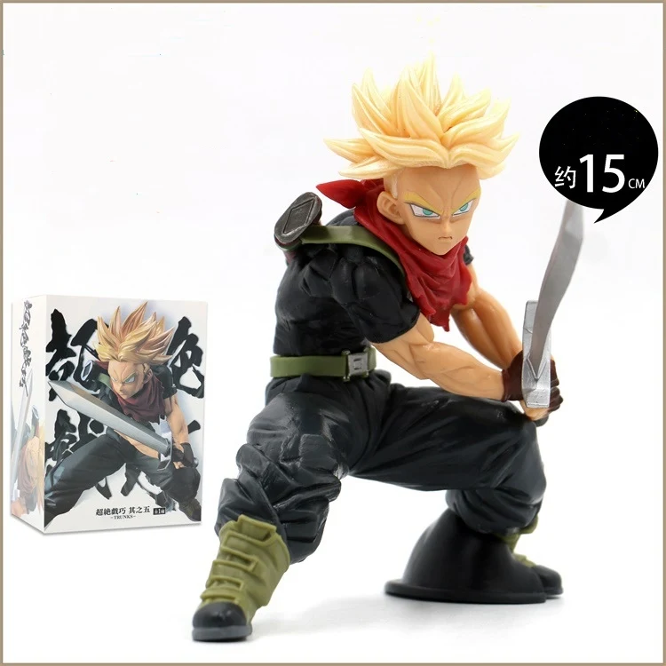 15 см аниме фигурка Torankusu Trunks Dragon Ball супер игрушка модель Vol.5 ПВХ | Игрушки и хобби