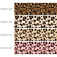 wholesale leopard pattern printed grosgrain ribbon 50 yardslot for diy hair bow craft gift
