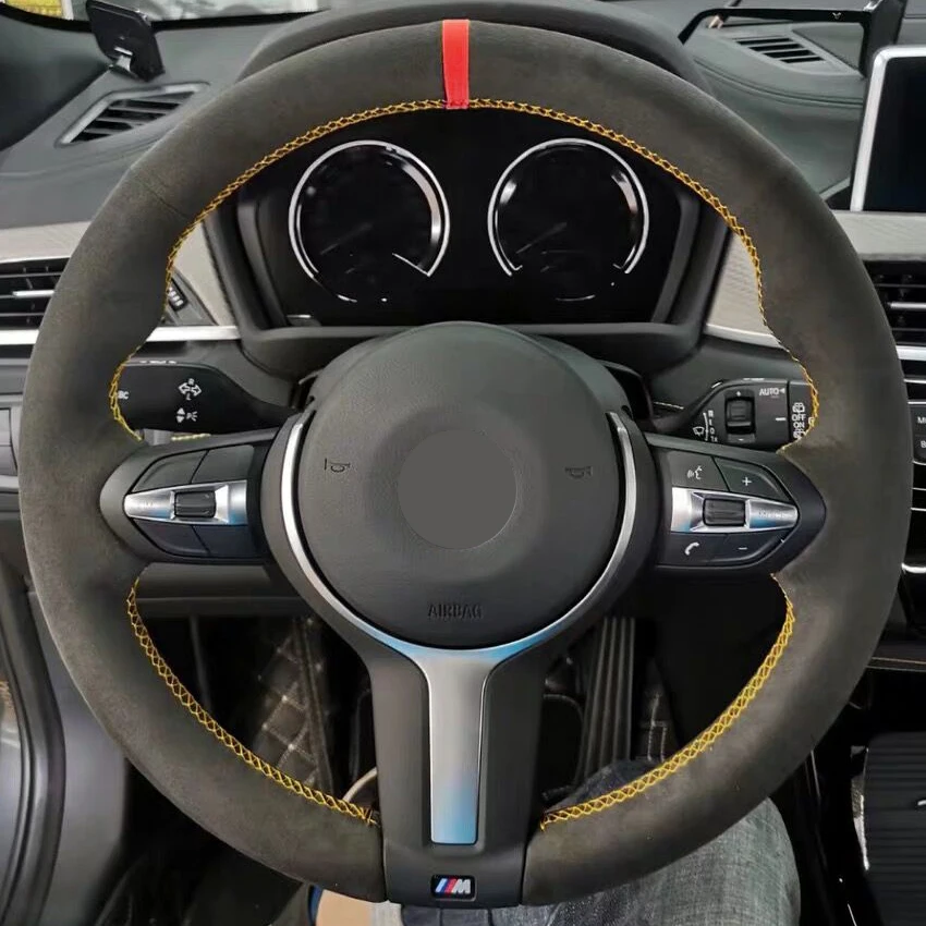 Черный замшевый красный фонарь для BMW F87 M2 F80 M3 F82 M4 M5 F12 F13 M6 F85 X5 M F86 X6 F33 F30 Sport|Чехлы на
