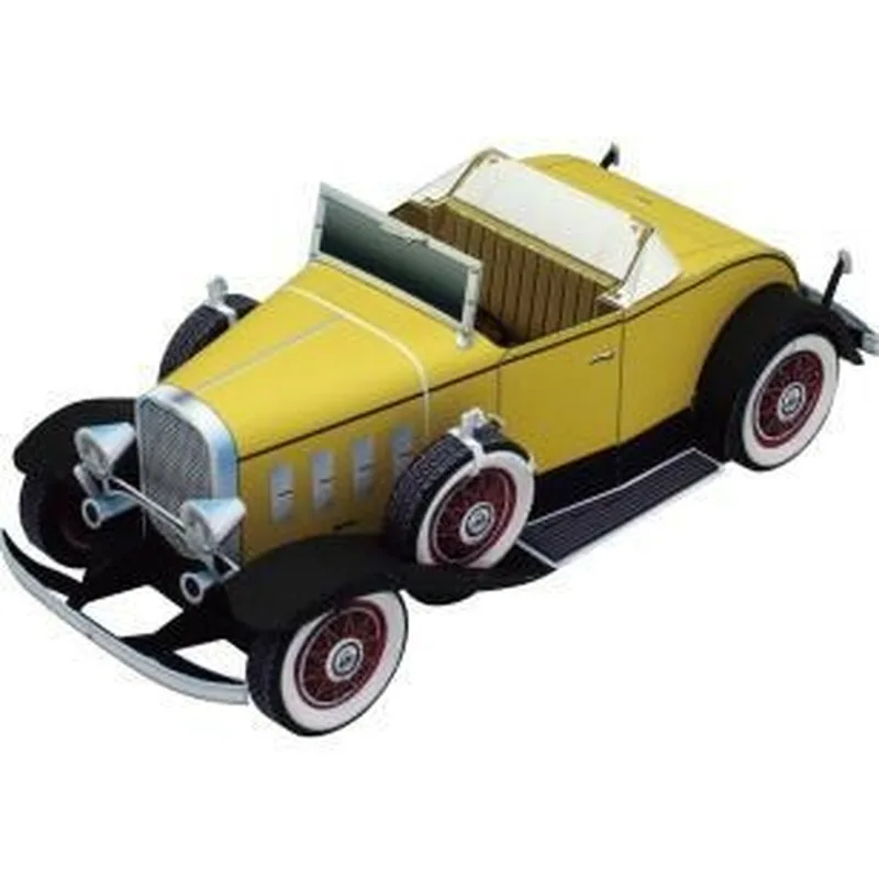 Confederate Deluxe Sports Roadster DIY 3D бумажная карточка модель Конструкторы строительные игрушки обучающая Игрушечная машина модель