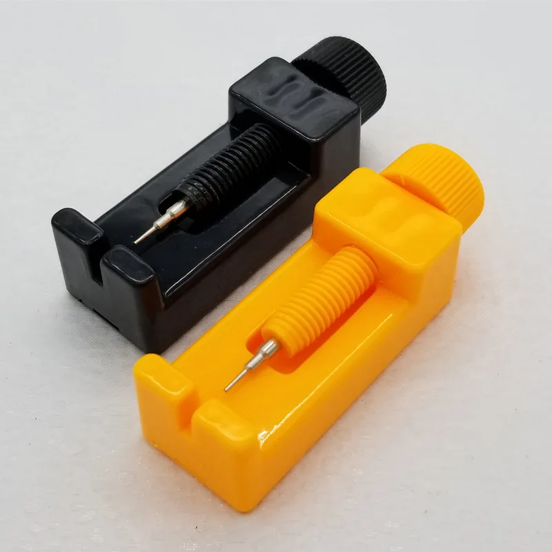 

Adjustable Stainless Steel Metal Watch Band Strap Link Pin Remover Repair Tool Dismantling Kit for Watchmakers with 3 Extra Pins