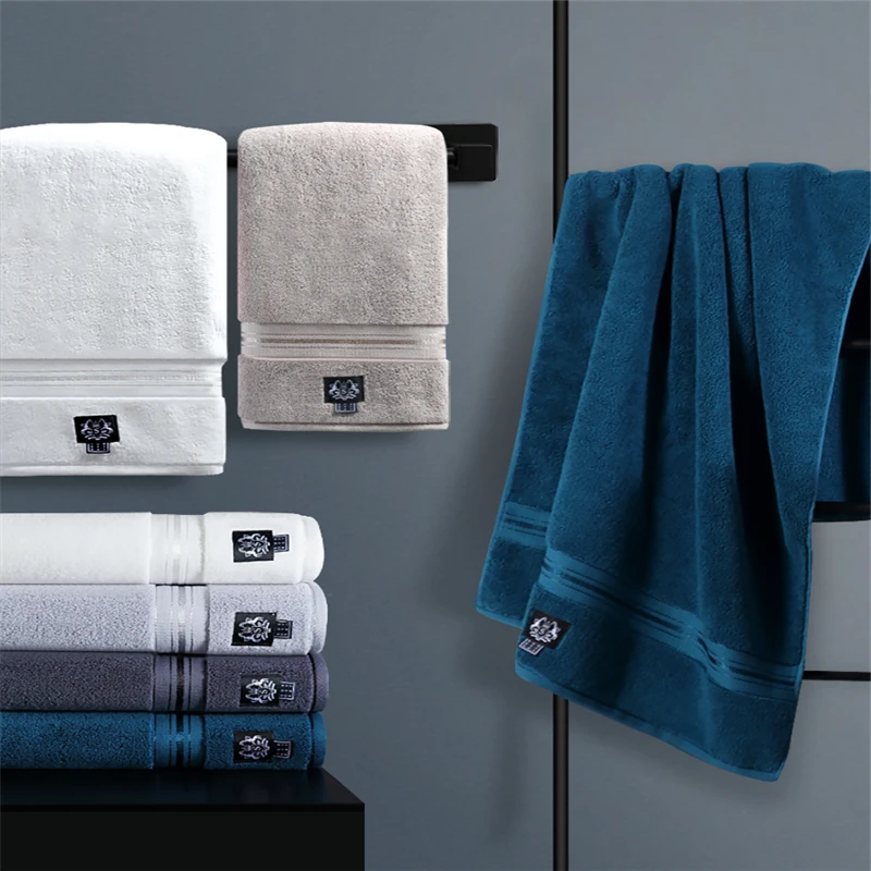 LCTMMYGS Five-star hotel high-grade bath towel adult men and women family outdoor cotton | Дом и сад