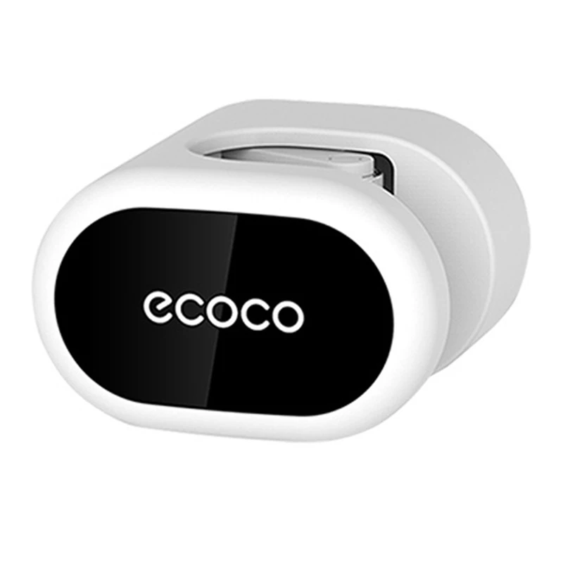 

2X Ecoco швабра и метла держатель перфорированный бесплатно Настенный Держатель для швабры стеллаж для хранения черный и синий