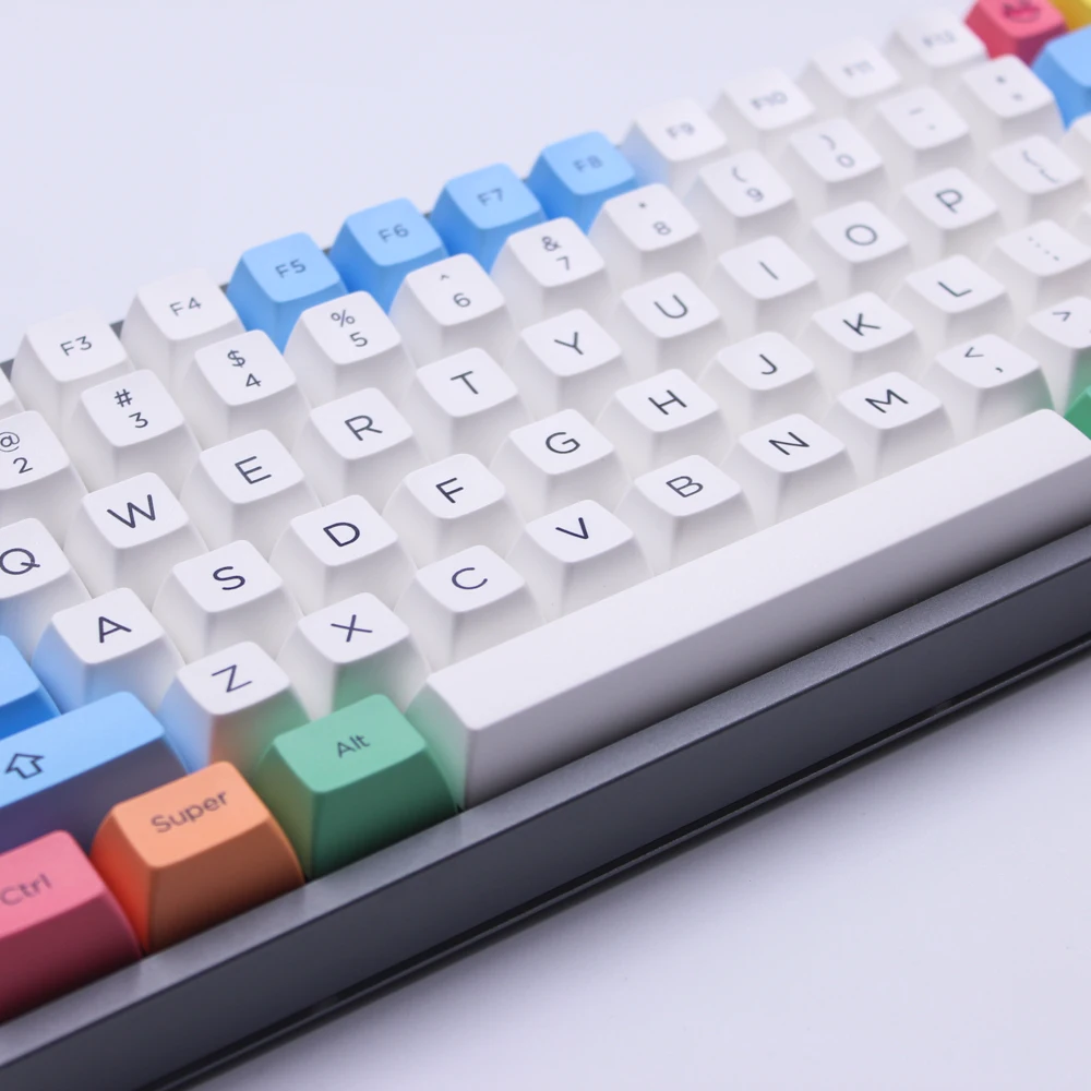 g mky dye subtion keycaps sa chalk colorway keycap sa pbt sa profile for mechanical gaming keyboard free global shipping