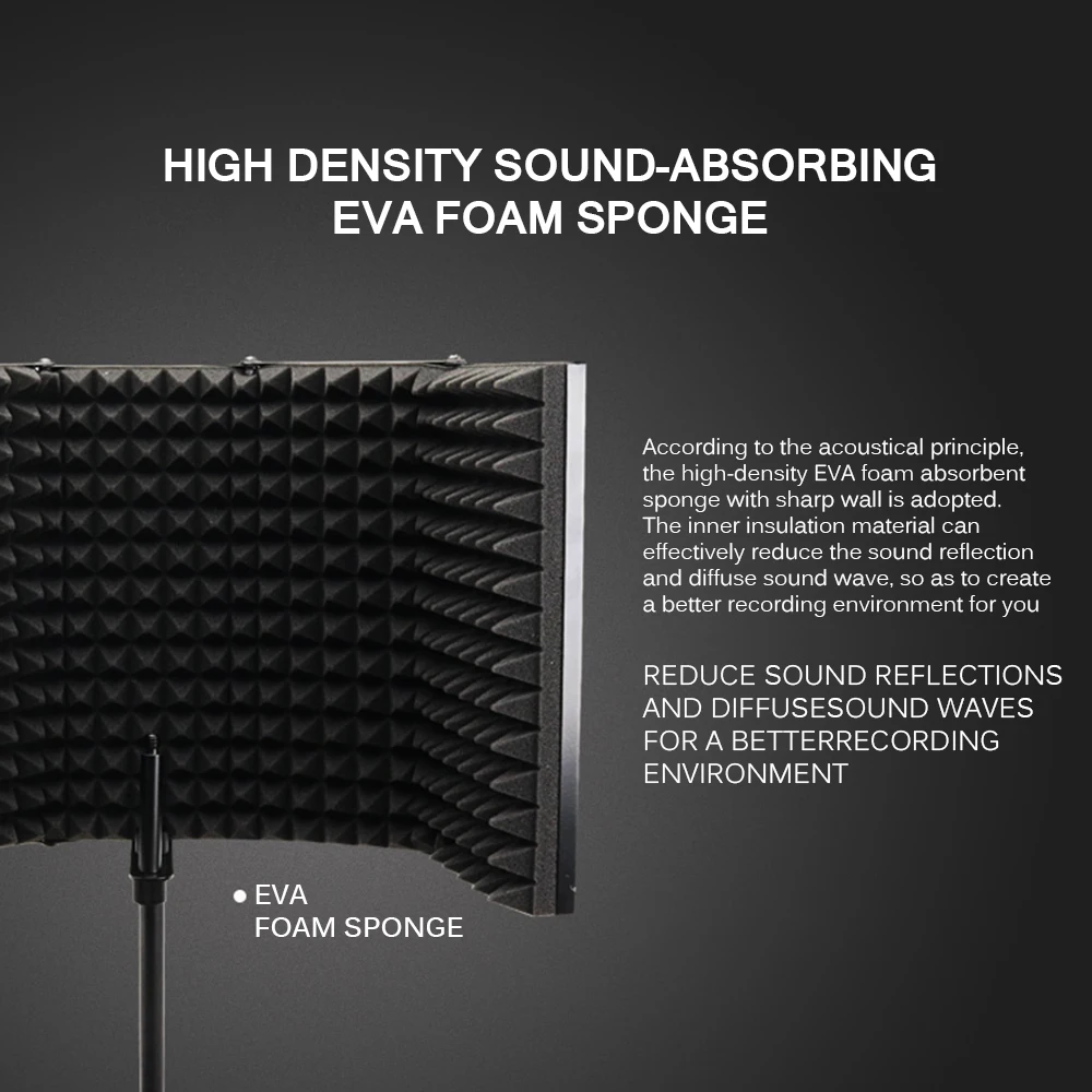 Акустическая изоляция микрофонов аксессуары акустические пены размер можно