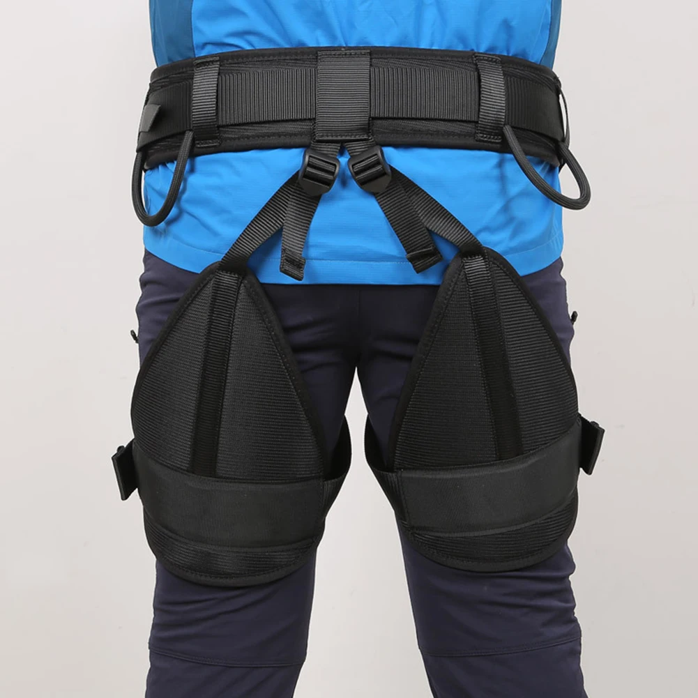 

Outdoor Sports Safety Belt Tree Climbing Harness Mountaineering Half Body Protection Belts Camping Survival Equipment