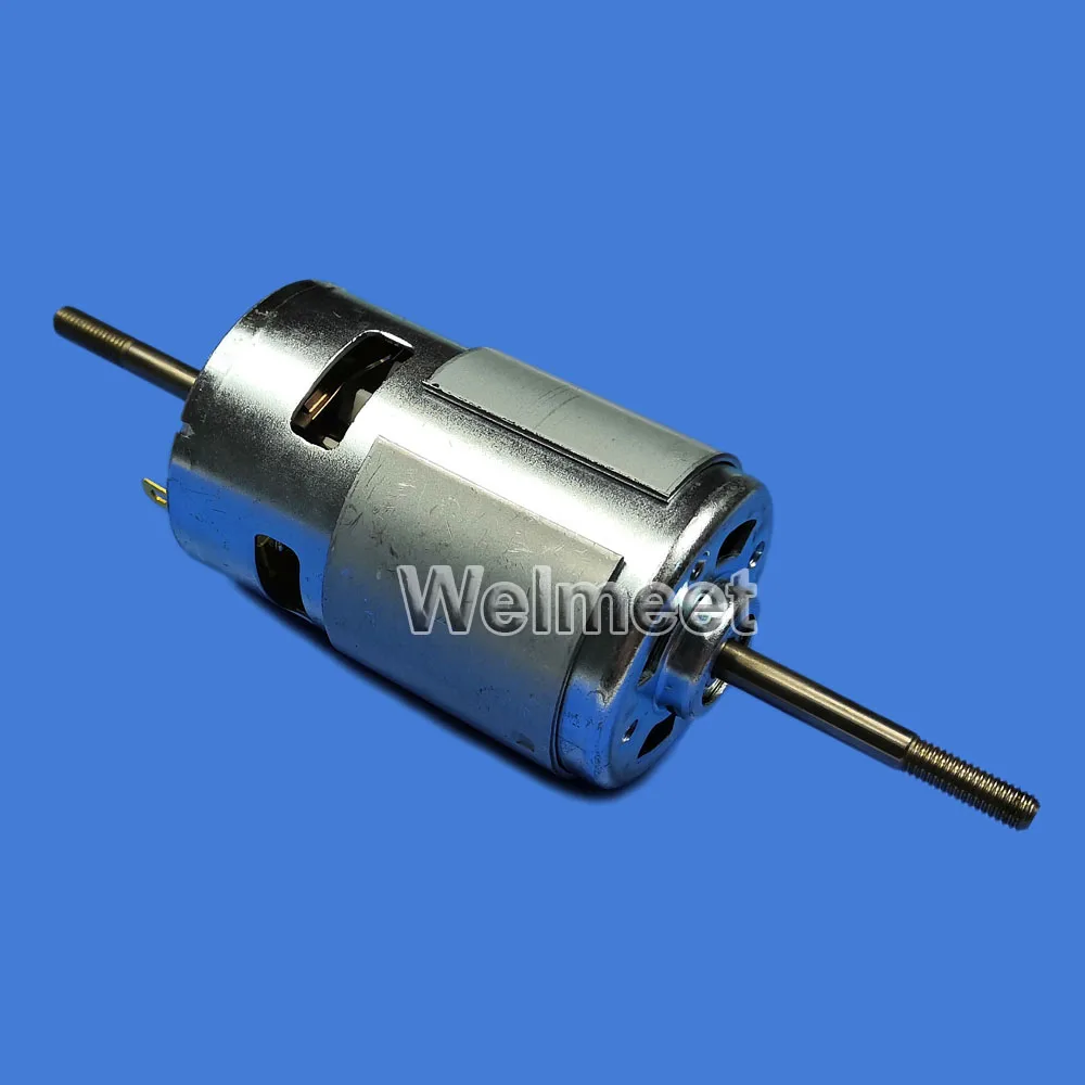 Двигатель постоянного тока RS775 с двумя валами и подшипниками 3000 20000 ОБ/мин 1