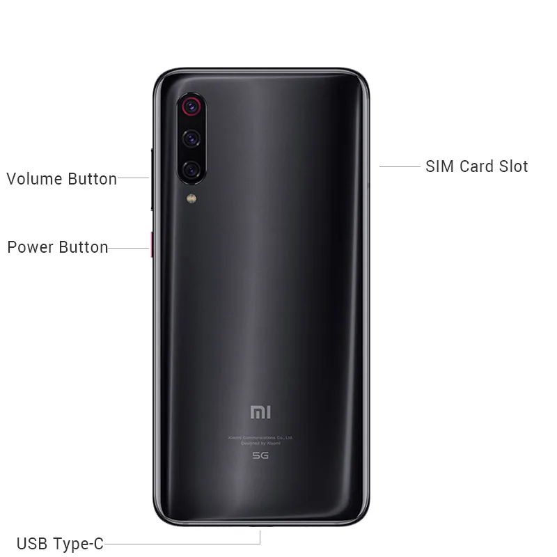 Xiaomi Mi 9 Pro 5G 8GB 128GB Смартфон Snapdragon 855 Plus 48MP Тройная камера 6,3" 4000 mAh NFC 45W быстрое зарядное устройство