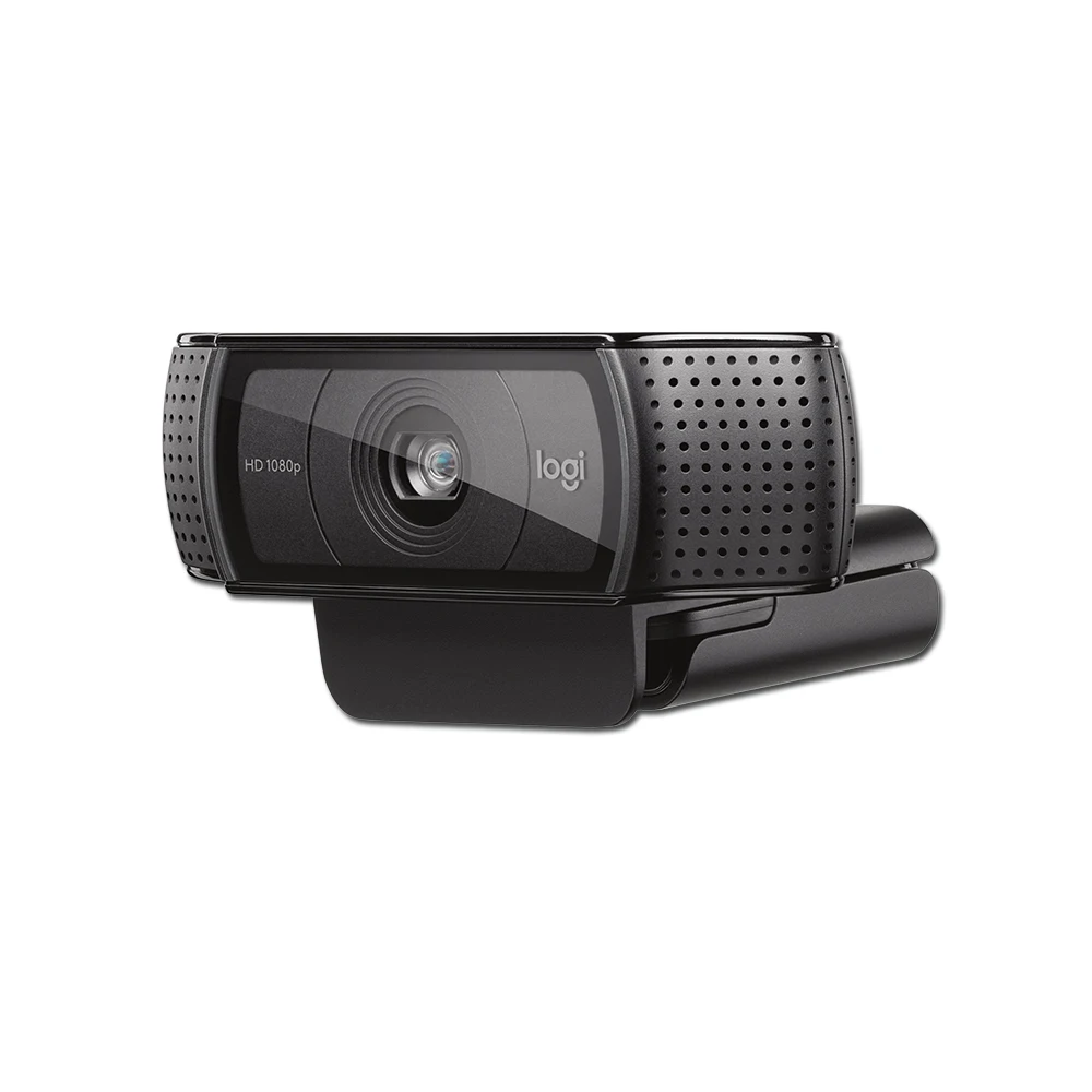 Веб-камера Logitech C920e со стеклянной линзой 1080p Full HD USB-камера с автофокусом для