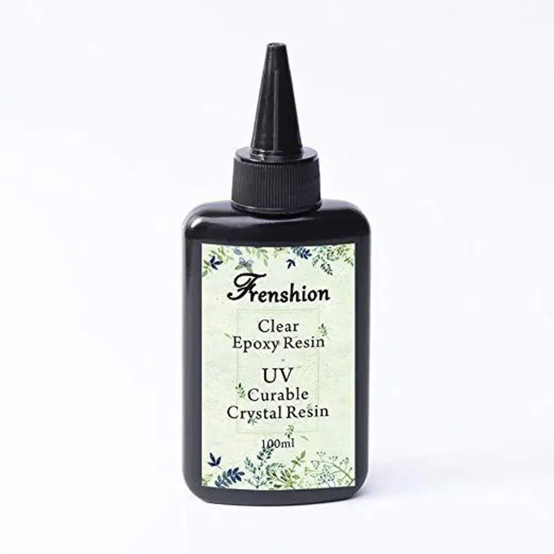 

100ml UV Resin Hard Type Crystal Clear Glue,Ultraviolet Curing Epoxy Resin Jewelry Making,Solar Cure Sunlight Resin Mold