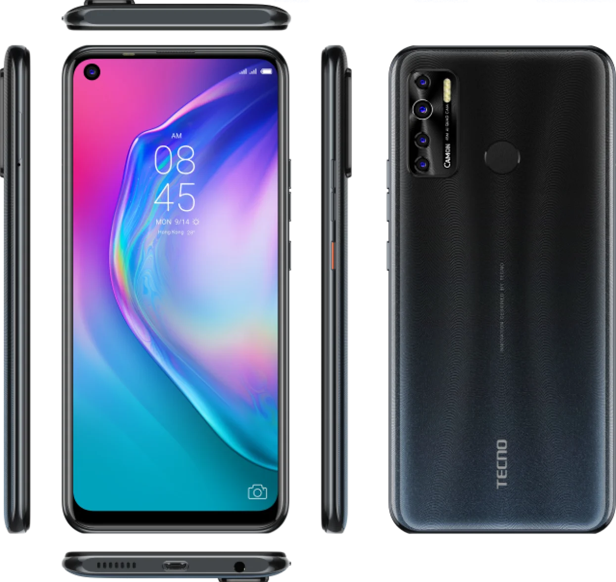 Смартфон TECNO Camon 15 AIR NEW 2020!! 6.6&quotHD+ 5000mAh Android 10 | Мобильные телефоны и аксессуары
