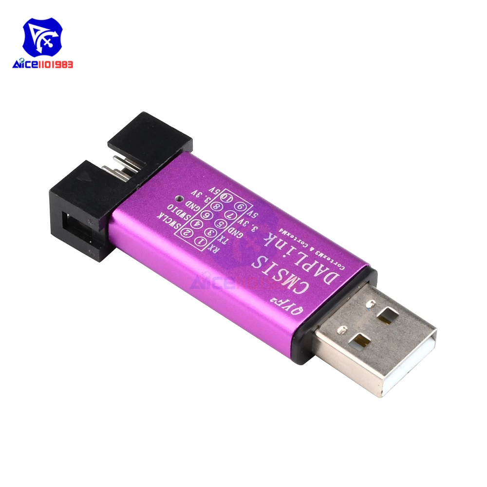 

1Set DAPLink Emulator Burner Support For HID Device SWD Download Keil MDK IAR Based On CMSIS-DAPLink Replace ST-Link V2