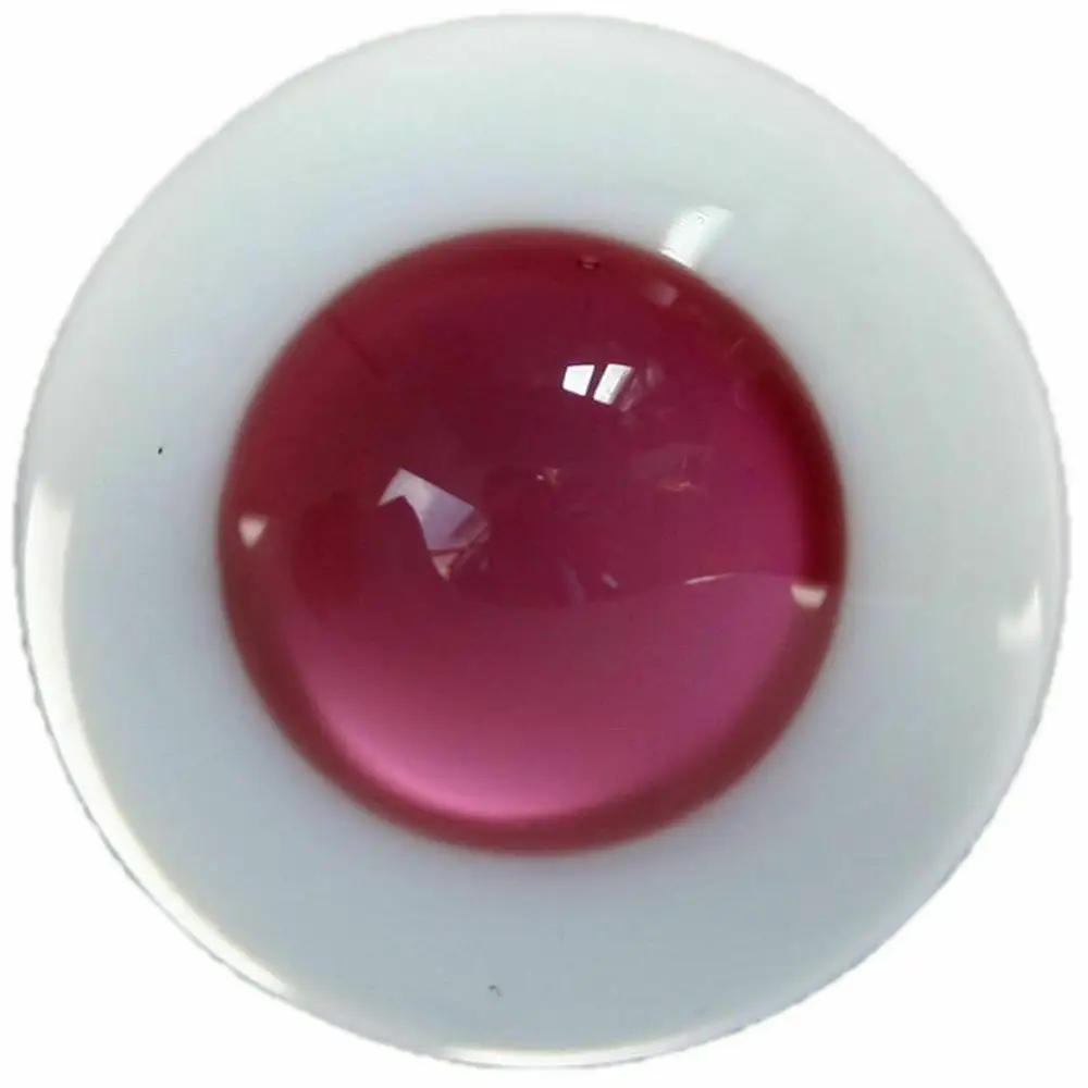 

[wamami] 6mm 8mm 10mm 12mm 14mm 16mm 18mm 20mm 22mm 24mm Pink Glass Eyes Eyeball BJD Doll Dollfie Reborn Making Crafts
