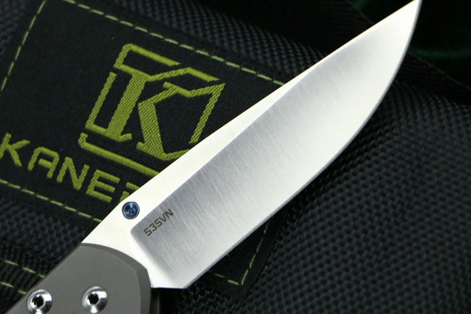 Kanedeiia Малый sebenza 21 простой складной нож s35vn лезвие титановая ручка Кемпинг Охота выживания карманные Фруктовые Ножи EDC инструмент