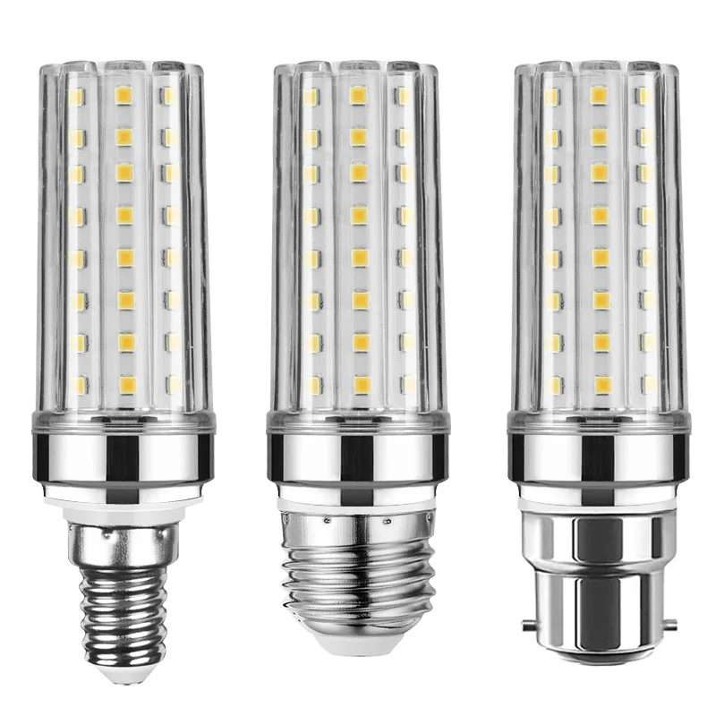 

E27 E14 B22 12W 16W 20W 24W SMD2835 Led Candle Bulb 85V 220V 265V Save Energy Warm/cool white LED Corn Lamp Bombillas Home Light