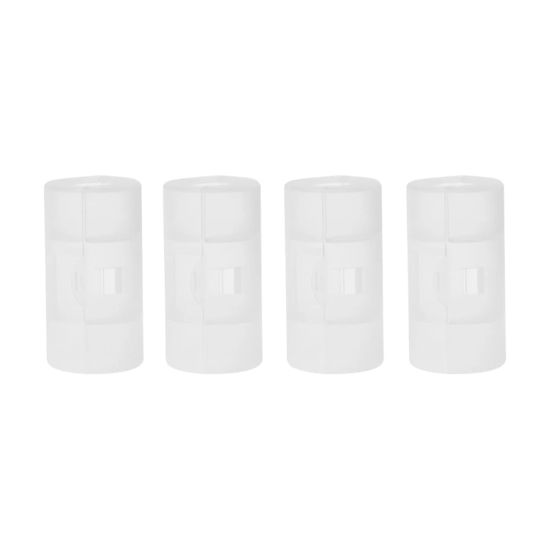 

Translucent AA To C Size Cell Battery Converter Adaptor Holder Case Shell Cover M5TE