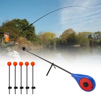 winter outdoor ice fishing rod tackle tool with 5pcs largesmall red ball spring ice fishing rod