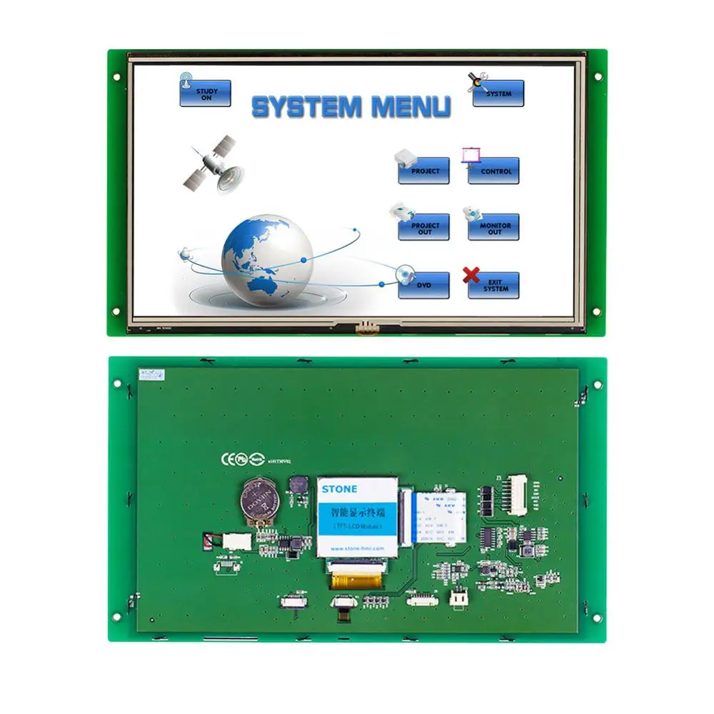 Сенсорный ЖК-модуль TFT 10 1 дюйма с платой контроллера и поддержкой Arduino/ PIC/любого
