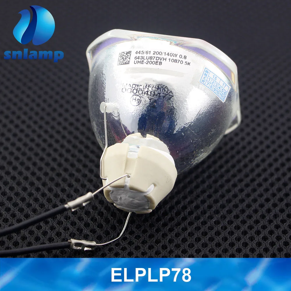 

Оригинальная Лампа для проектора ELPLP78 / V13H010L78 для EX5230/EX6220/EX7220/EX7230/EX7235/H552F/H555B/H568A/VS230/VS330/VS335W