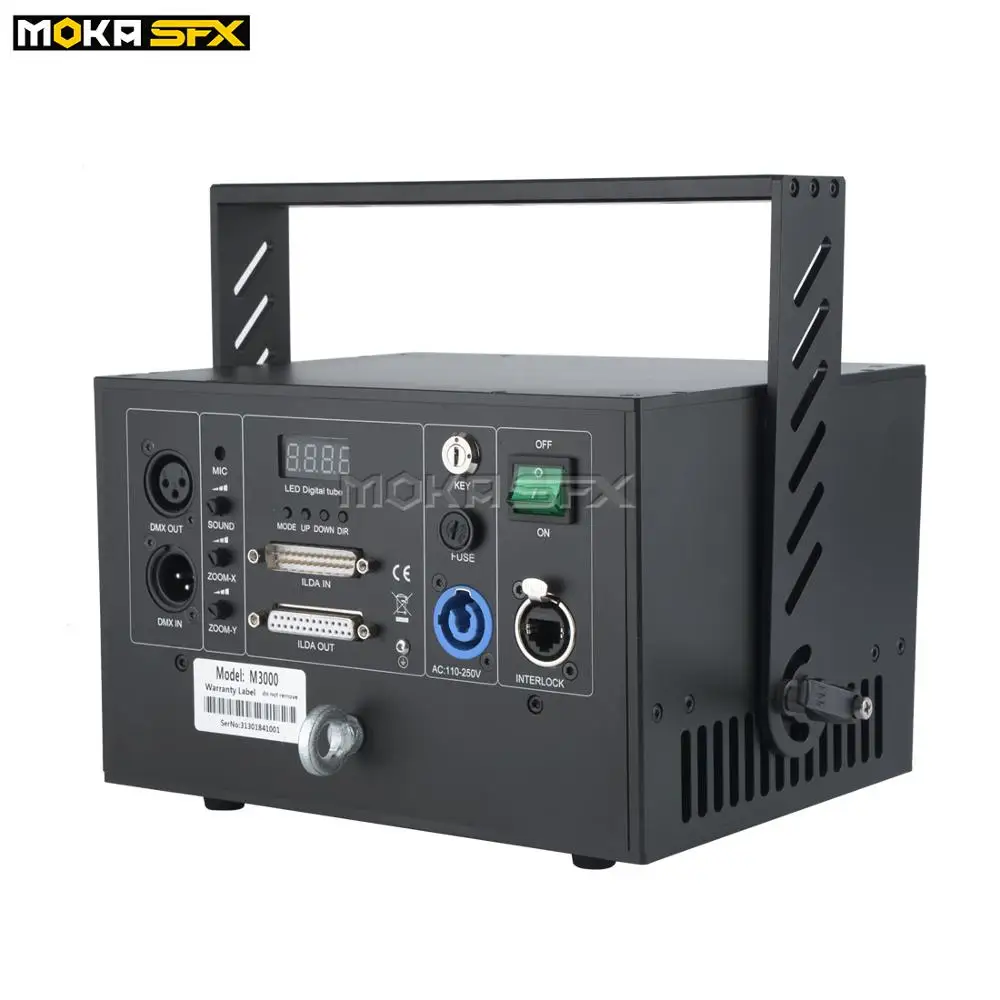 Laser Projector DJ Light Animation Stage RGB 3IN1 4W Dj Integrated Module DMX Music ILDA Control | Освещение
