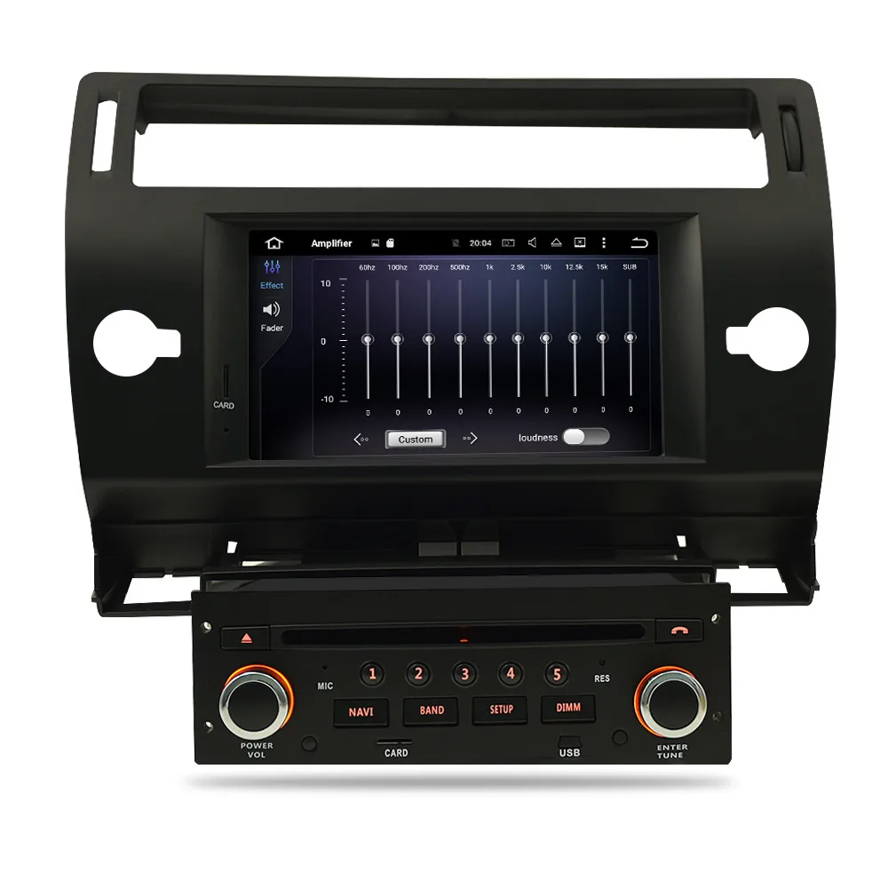 Восьмиядерный Android8.0 автомобиля радио gps навигации Мультимедиа Стерео для Citroen C4 C