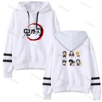 demon slayer kimetsu no yaiba menwomen hoodies anime unisex harajuku aesthetic sweatshirt graphic casual male hoodie