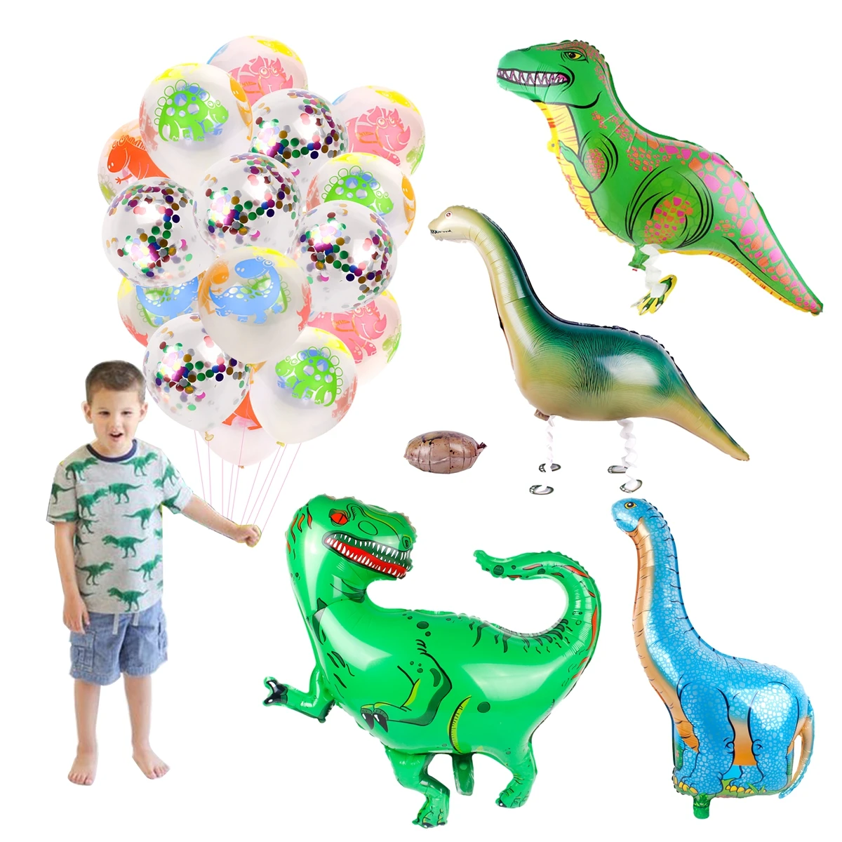 

Dinosaurus Disposable Tableware Balloon Jungle Dinosaur Theme Birthday Party Decoration Kids Baby Shower 1st Birthday Supplies