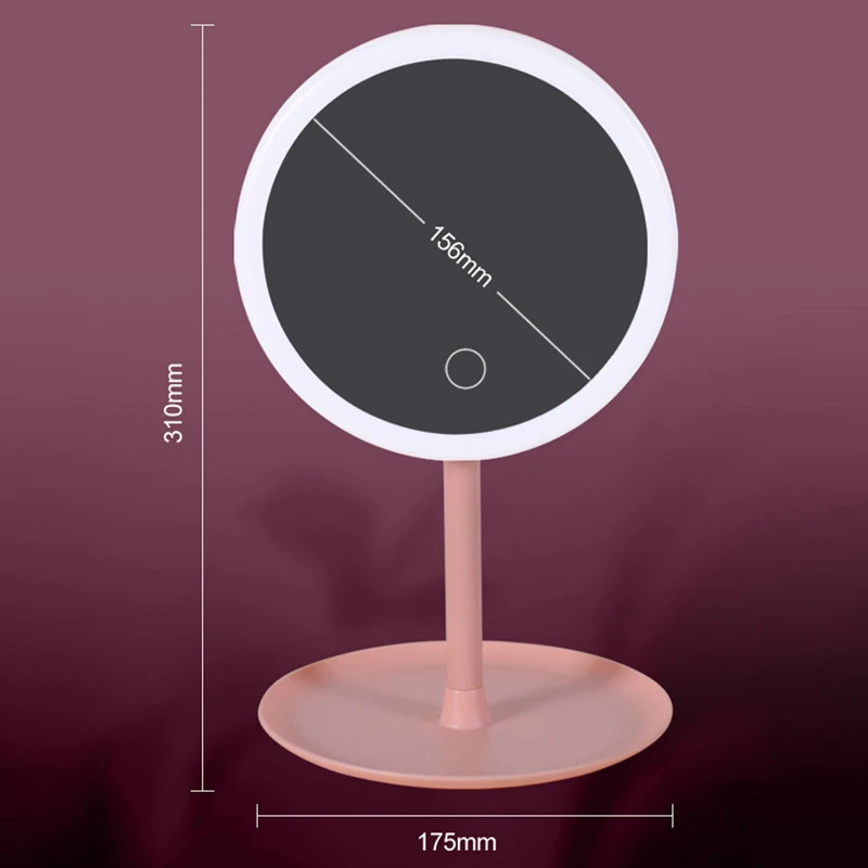 Зеркало для макияжа светодиодный светильник 5X Увеличительное регулируемое