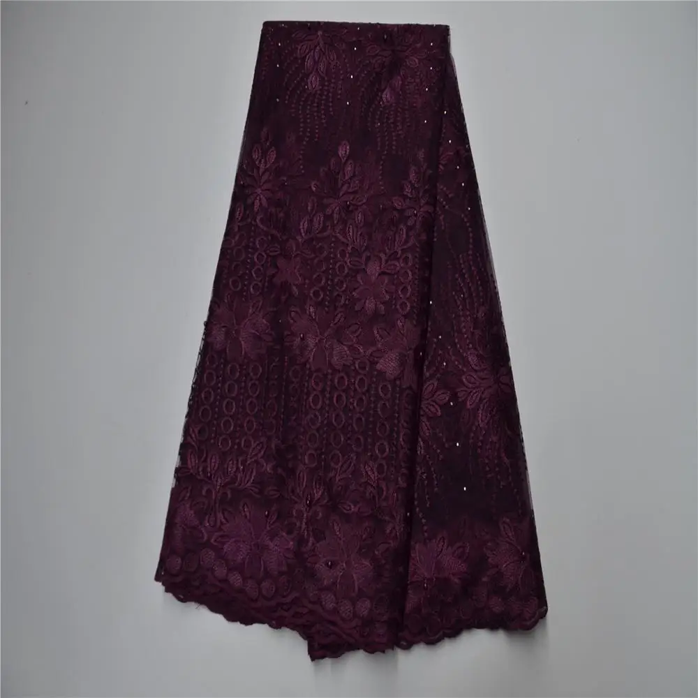 Африканская Тюлевая кружевная ткань высококачественная вышитые французские