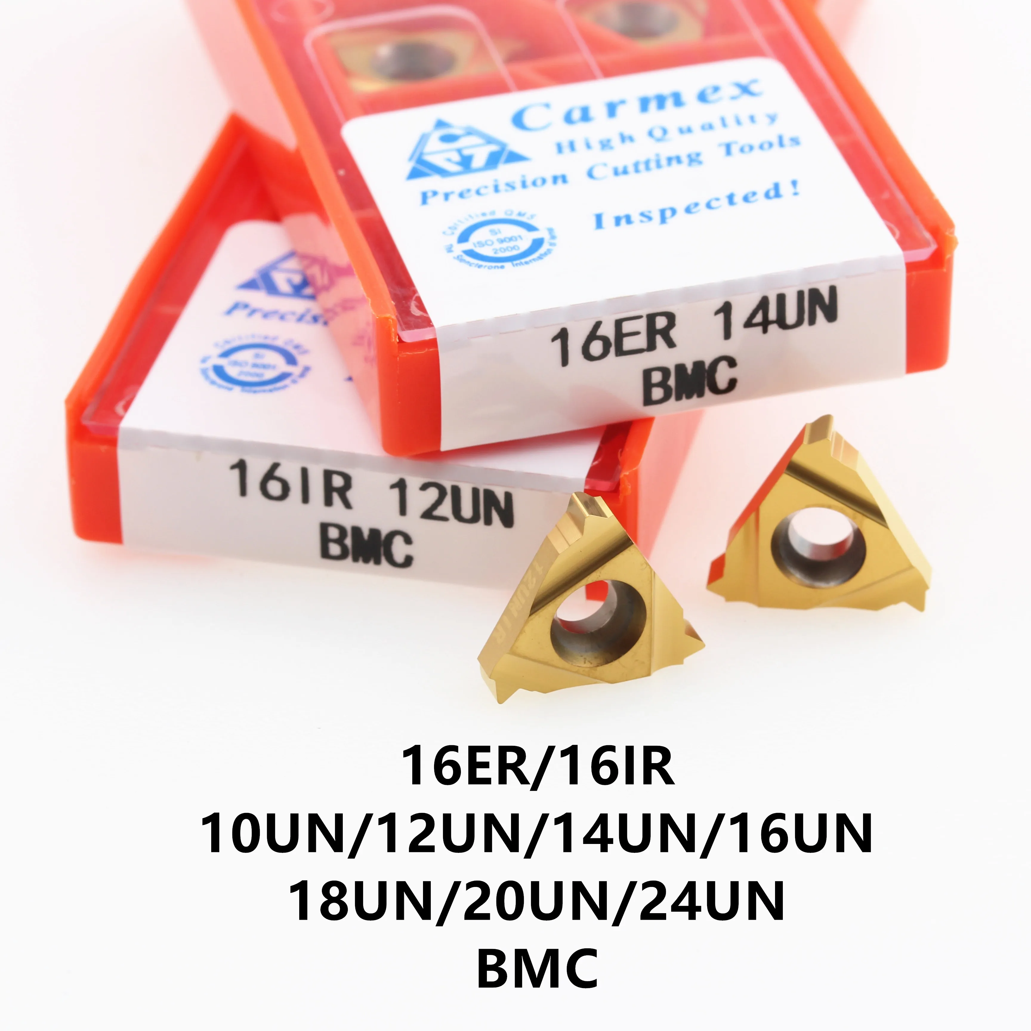 10 шт. 16ER 16IR 10UN 12UN 14UN 16UN 18UN 20UN 24UN BMC Carmex оригинальные токарные инструменты карбидные