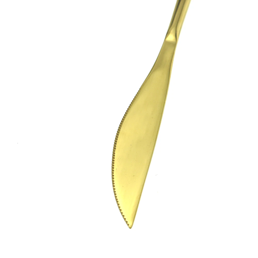 Набор разноцветных столовых приборов из нержавеющей стали с радужным покрытием 6