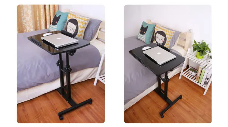 Простой стол для ноутбука компьютерный подъемный прикроватный столик | Мебель