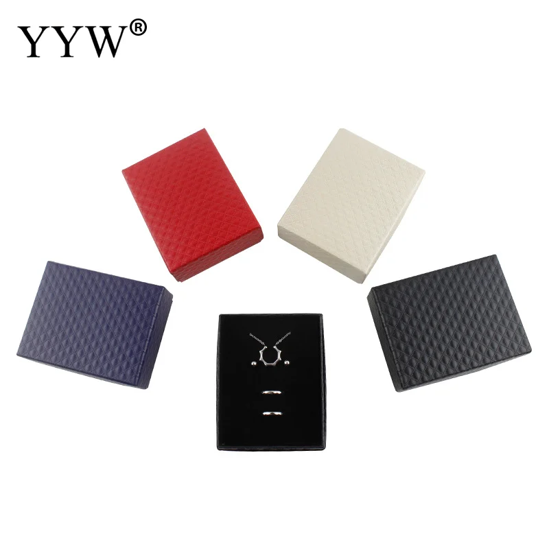 Роскошные ювелирные изделия подарочные коробки ожерелье серьги кольцо